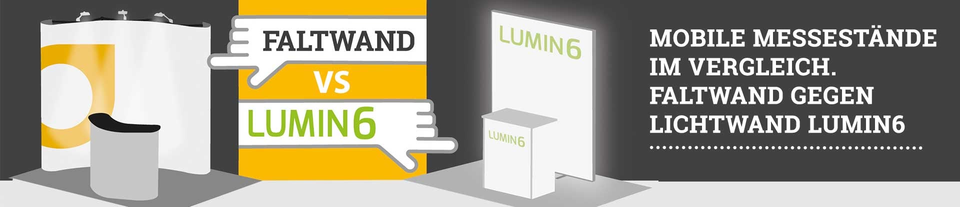 Faltwand gegen LUMIN6