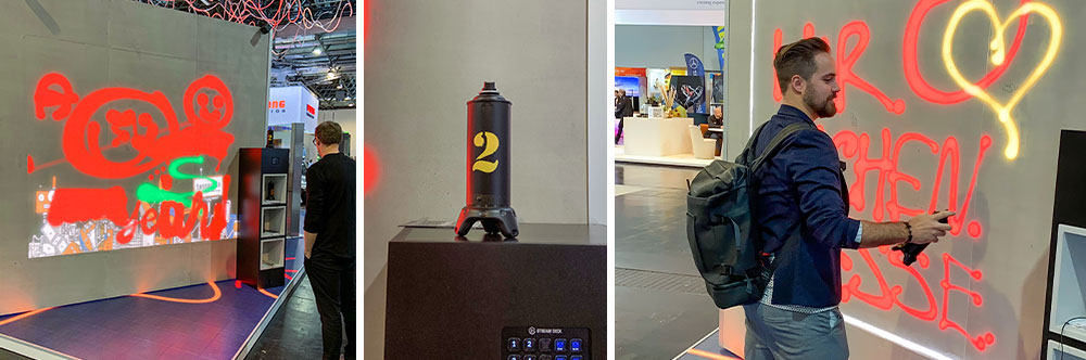 Aktionen am Messestand sorgen für Erlebnisse