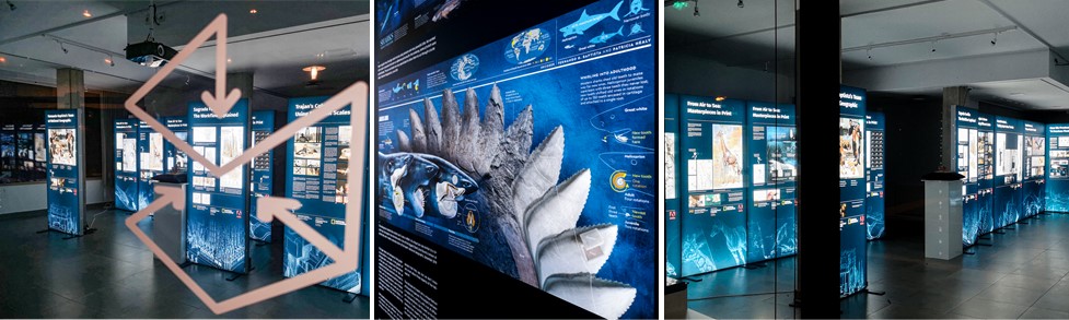 LED Wände für die HS Augsburg und die Ausstellung zu Fernando Baptista