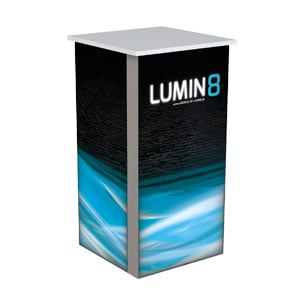 LUMIN8 Kubus Theke