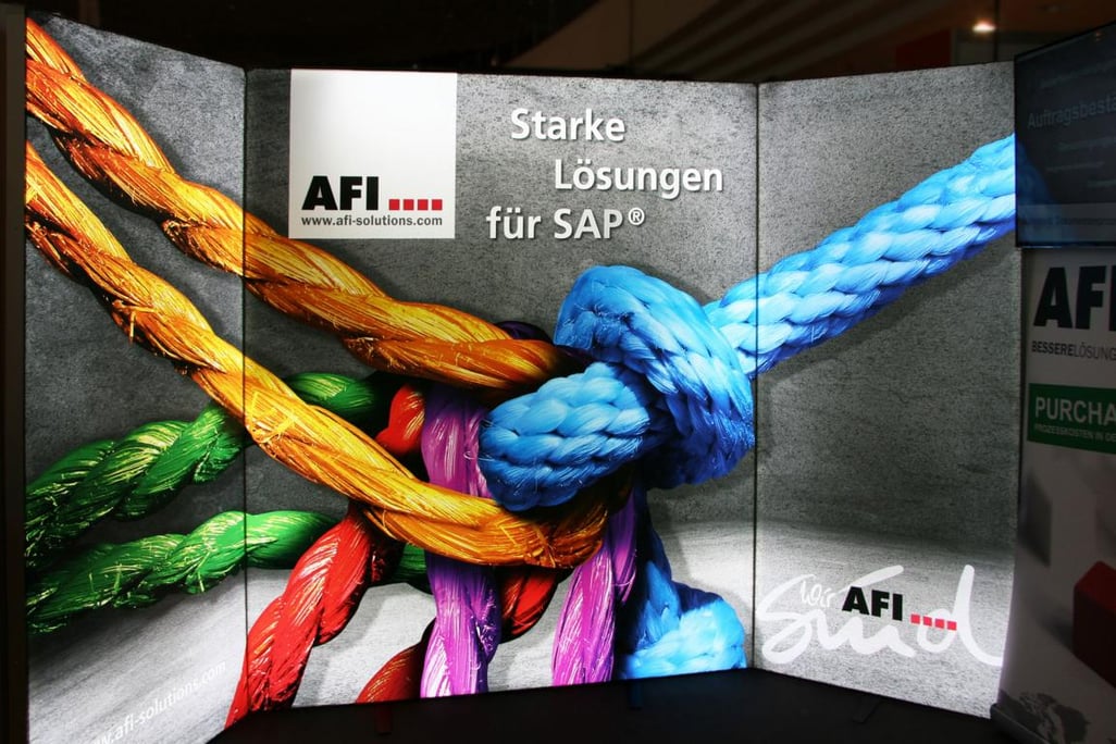 AFI LED Messewand LUMIN6