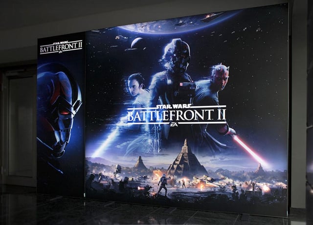 Electronic Arts Battlefront II Messewand LUMIN6