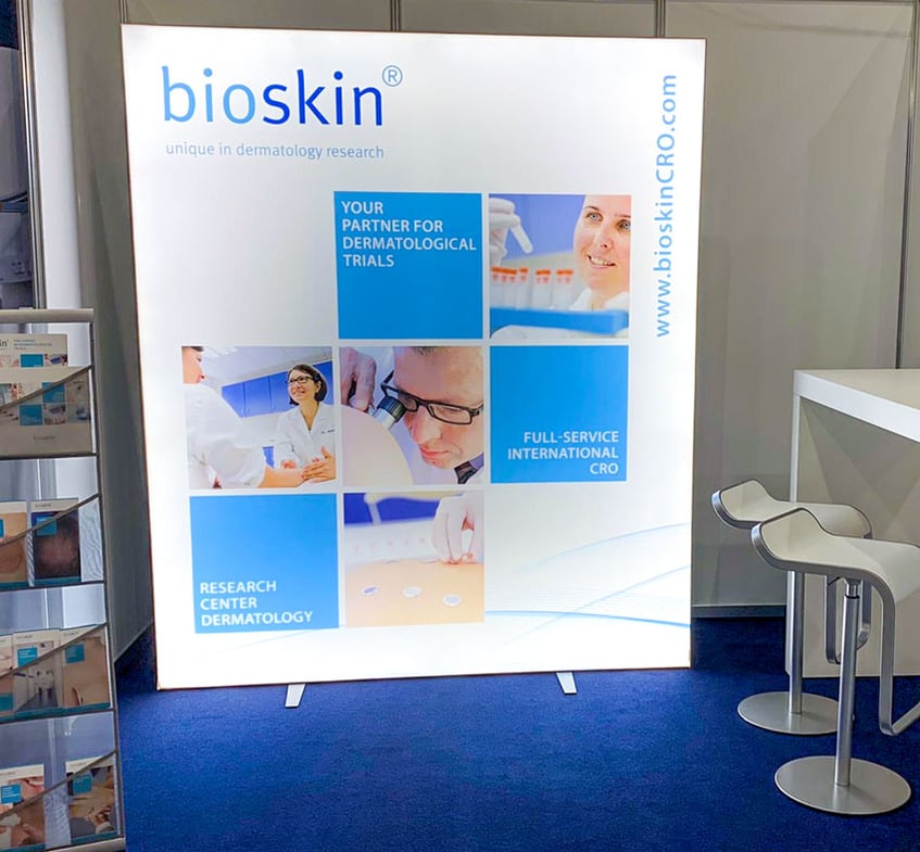 bioskin Messewand LUMIN6