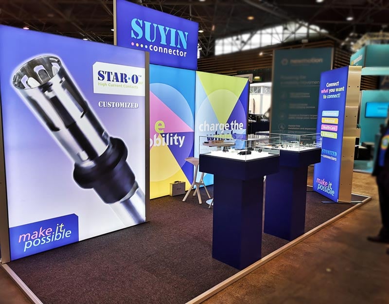 SUYIN LED Messestand LUMIN8