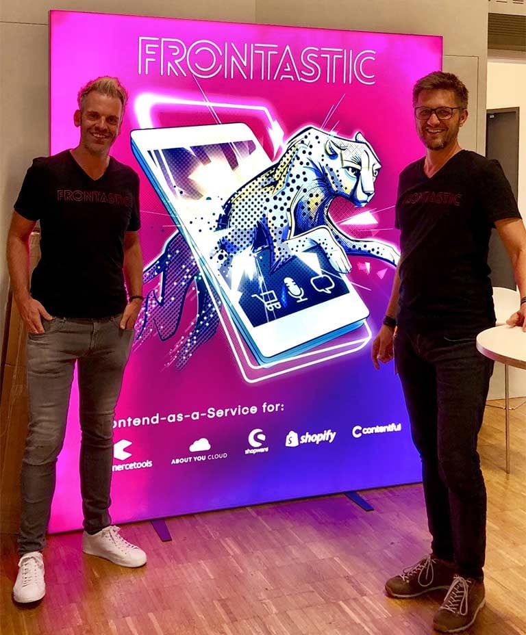 Frontastic K5 Messewand