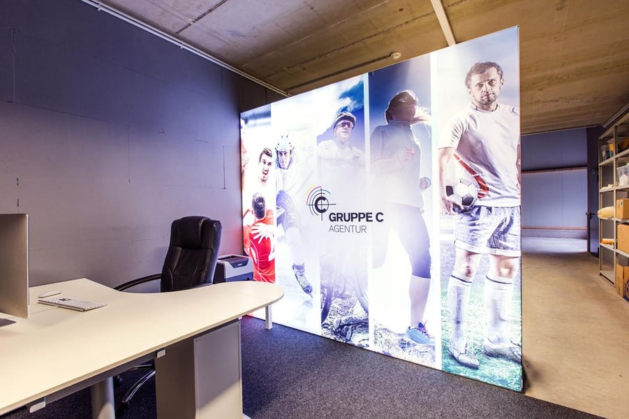 Gruppe C Messewand