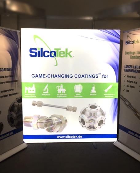 SilcoTek Messewand