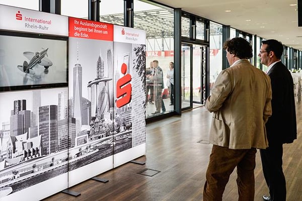 Sparkasse International Messewand