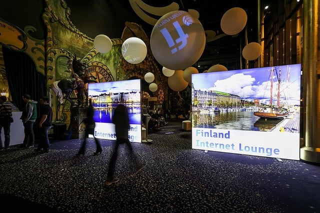 World Hosting Days Messewand