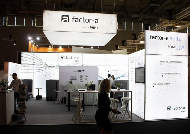 factor-a Messestand bis 100qm