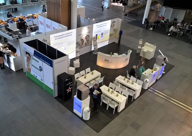 Nestlé Messestand bis 100qm