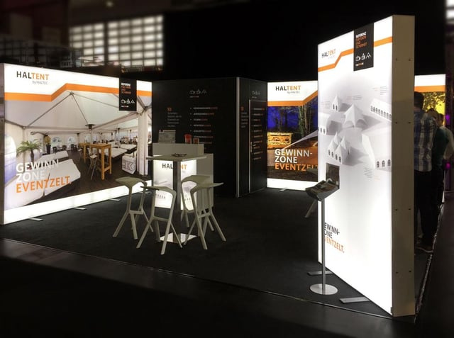 Haltent Messestand ab 100qm