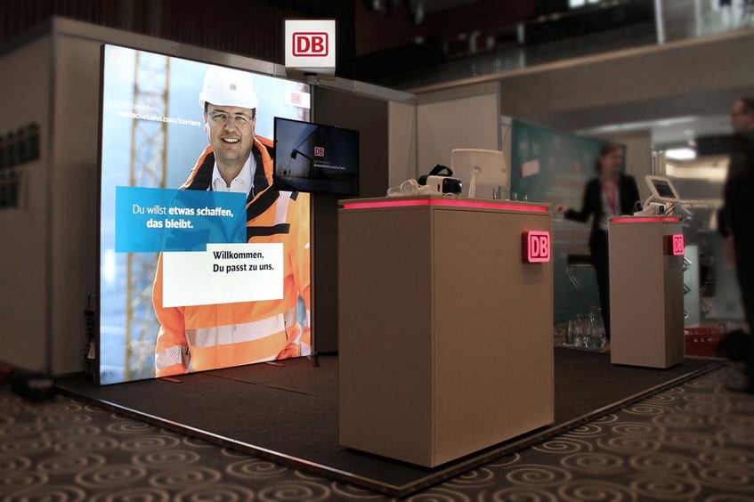 Deutsche Bahn Messestand bis 12qm