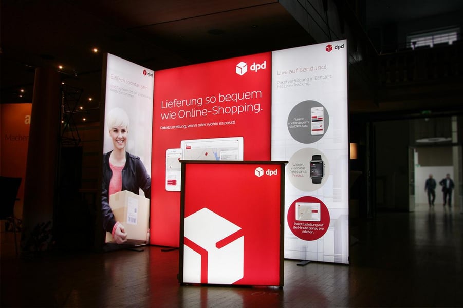 DTP Messestand bis 12qm