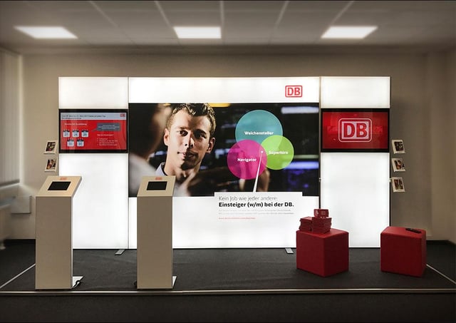 Deutsche Bahn Messestand bis 12qm