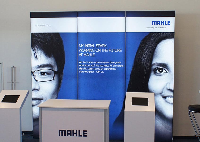 Mahle Messestand bis 12qm