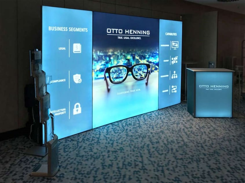 Otto Henning Messestand bis 12qm