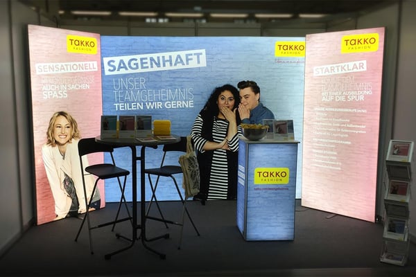 Takko Messestand bis 12qm