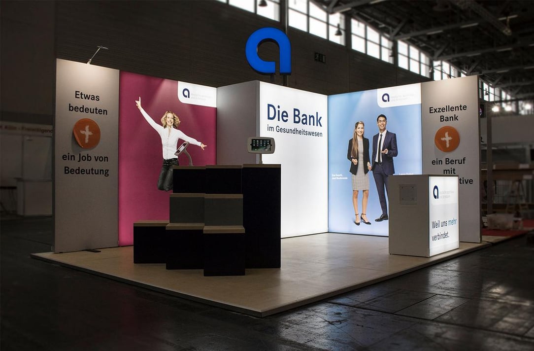 Deutsche Ärzte und Apothekerbank Messestand bis 30qm