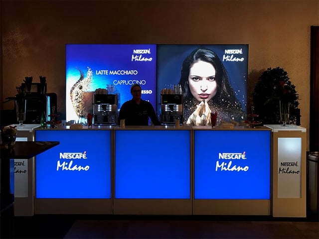 Nestlé Nescafé Messestand bis 30qm