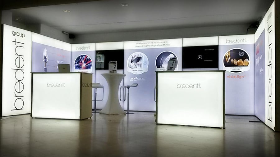 Bredent Messestand bis 30qm