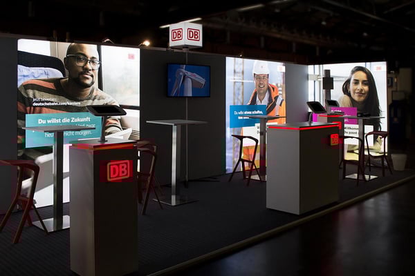 Deutsche Bahn Messestand bis 30qm