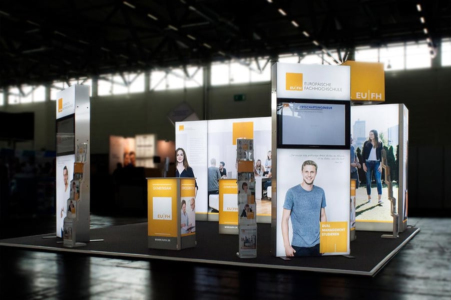 Europäische Fachhochschule Messestand bis 30qm
