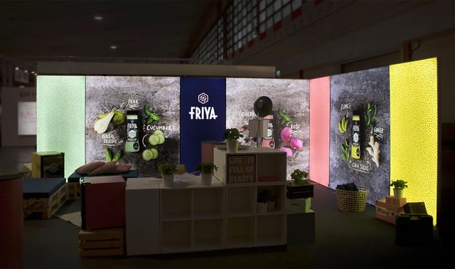 FRIYA Messestand bis 30qm