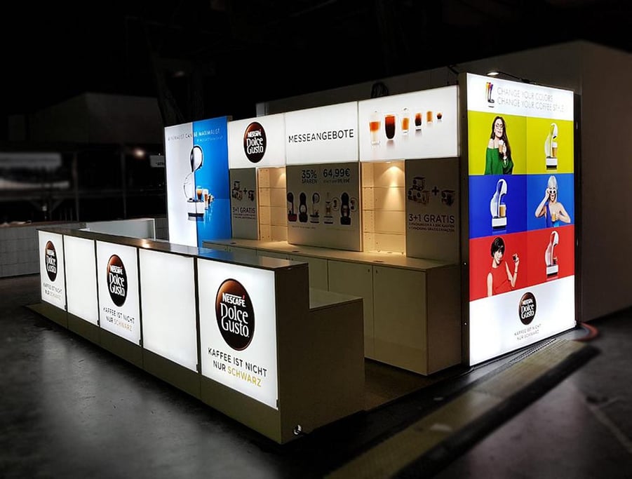 Nestlé Messestand bis 30qm