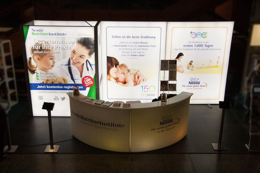 Nestlé Nutrition Messestand bis 30qm