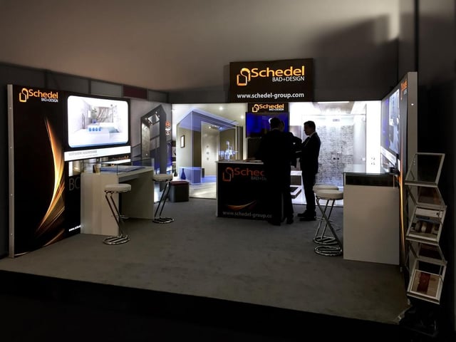 Schedel Messestand bis 30qm