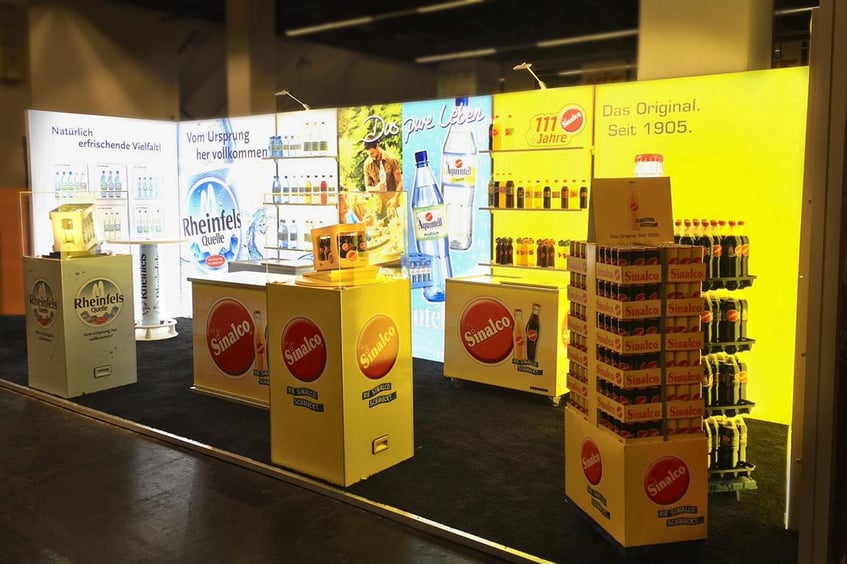 Sinalco Messestand bis 30qm