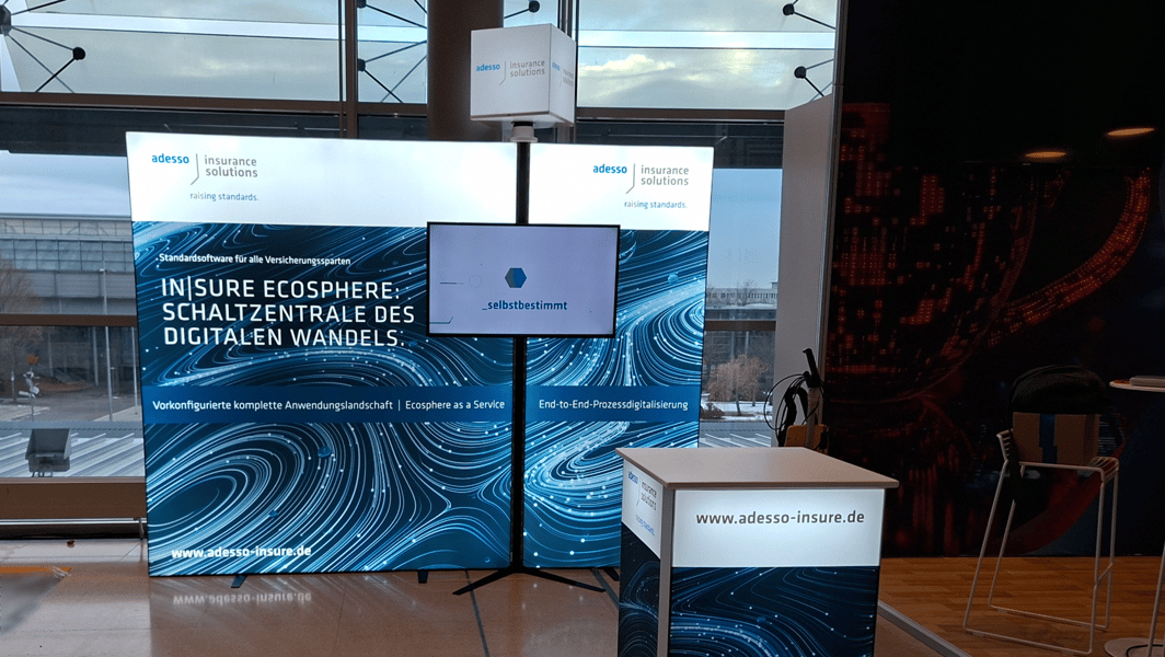 Adesso GmbH @ Messekongress IT 2025 Messestand LA-CONCEPT-GmbH-Köln wirmachenmesse