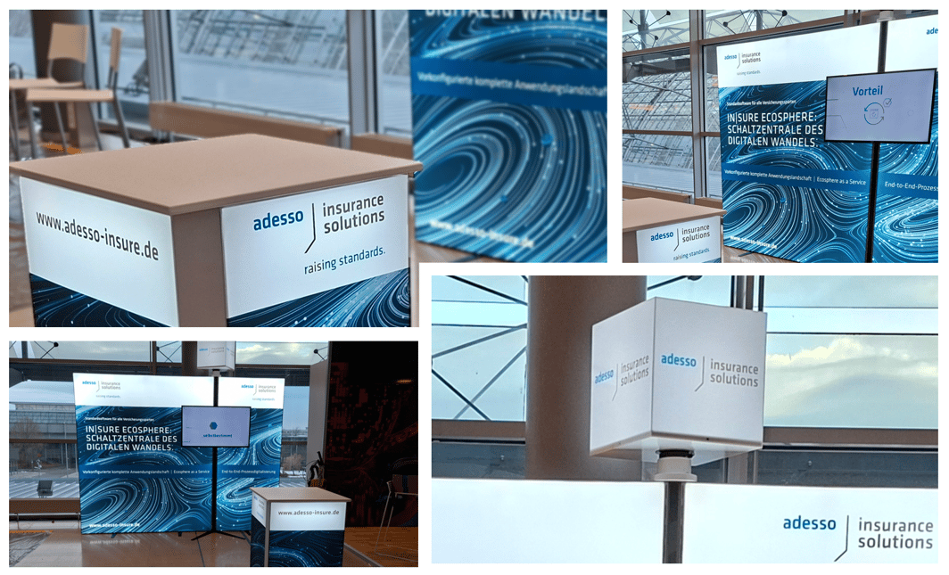 Adesso GmbH @ Messekongress IT 2025 Messestand LA-CONCEPT-GmbH-Köln