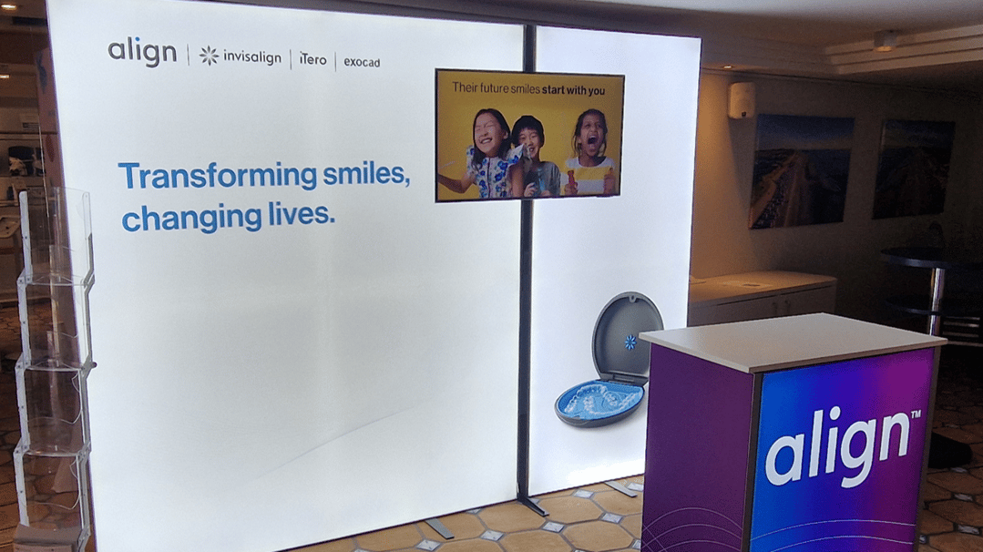 Align Technology mit LUMIN6-Messestand @ Dental Future Conference 2026 LA_CONCEPT_GmbH_Köln Messestände_mieten