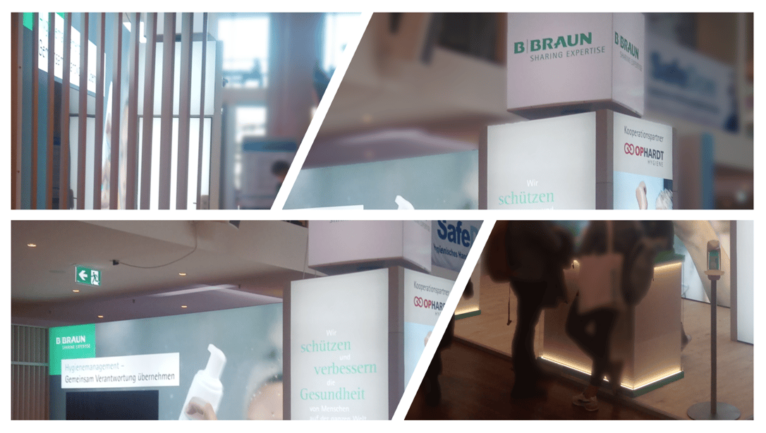 B. Braun @ Freiburger Infektiologie- und Hygienekongress 2025 LUMINkreativ LA-CONCEPT-GmbH-Köln LUMIN_Kreativ