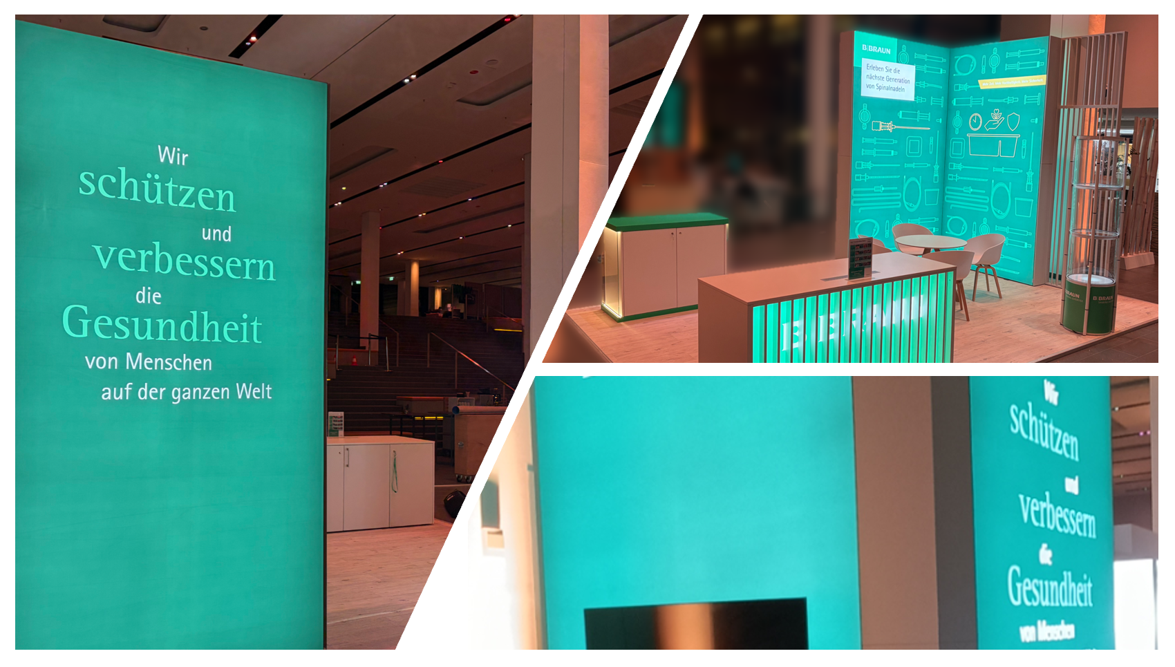 B. Braun @ RAK_2025 LA_CONCEPT_GmbH LUMIN_Kreativ_Messestand LA_CONCEPT_Köln LUMINkreativ