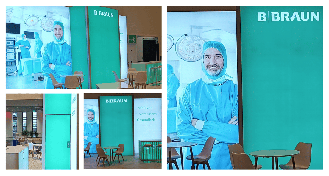 B.Braun @ DGTHG – HERZMEDIZIN 2026 Messestand LUMIN_kreativ LA_CONCEPT_Gmbh_Köln