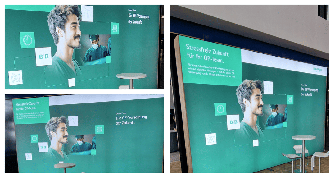B.Braun @ OP Management Kongress 2025 Messestand LA_CONCEPT_GmbH_Köln Messestände