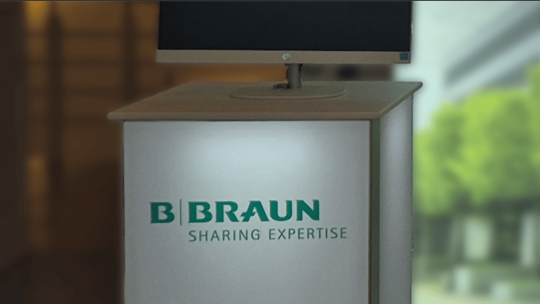 B.Braun LUMIN8 Messestand LA_CONCEPT_GmbH wirmachenmesse LA-CONCEPT