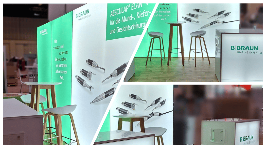 B.Braun mit LUMIN6-Messestand @ DGMKG Kongress 2025 in Berlin LA_CONCEPT_GmbH_Köln LUMIN_6-1