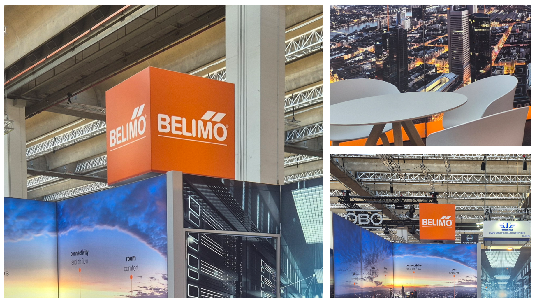 BELIMO @ Data Centre World 2025 Messestand LA_CONCEPT_GmbH