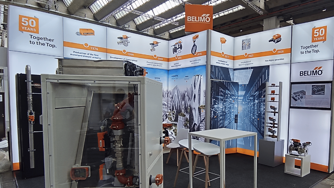 BELIMO @ Data_Centre_World_2026 Messestand LA_CONCEPT_GmbH_Köln