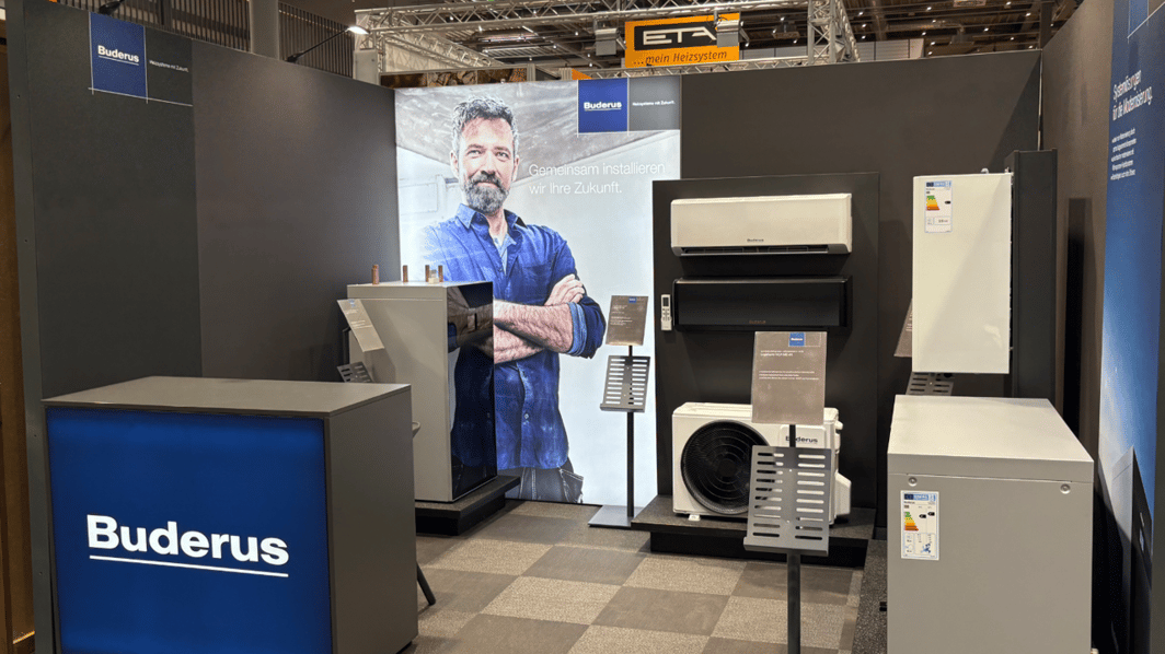 Bosch Thermotechnik - Buderus Deutschland @ Bauen Wohnen Renovieren 2026 Messestände LA_CONCEPT_GmbH_Köln Messestand