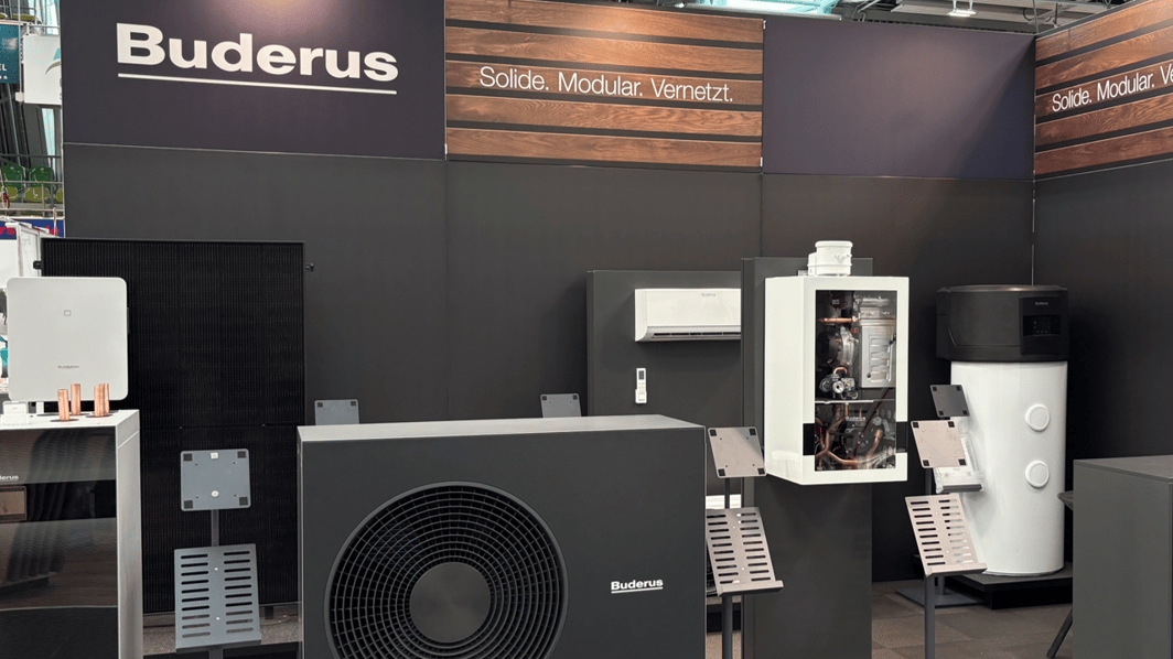 Bosch Thermotechnik - Buderus Südwest @ Haus Bau Energie Sindelfingen 2025 LA_CONCEPT Messestand LA-CONCEPT-GmbH_Köln