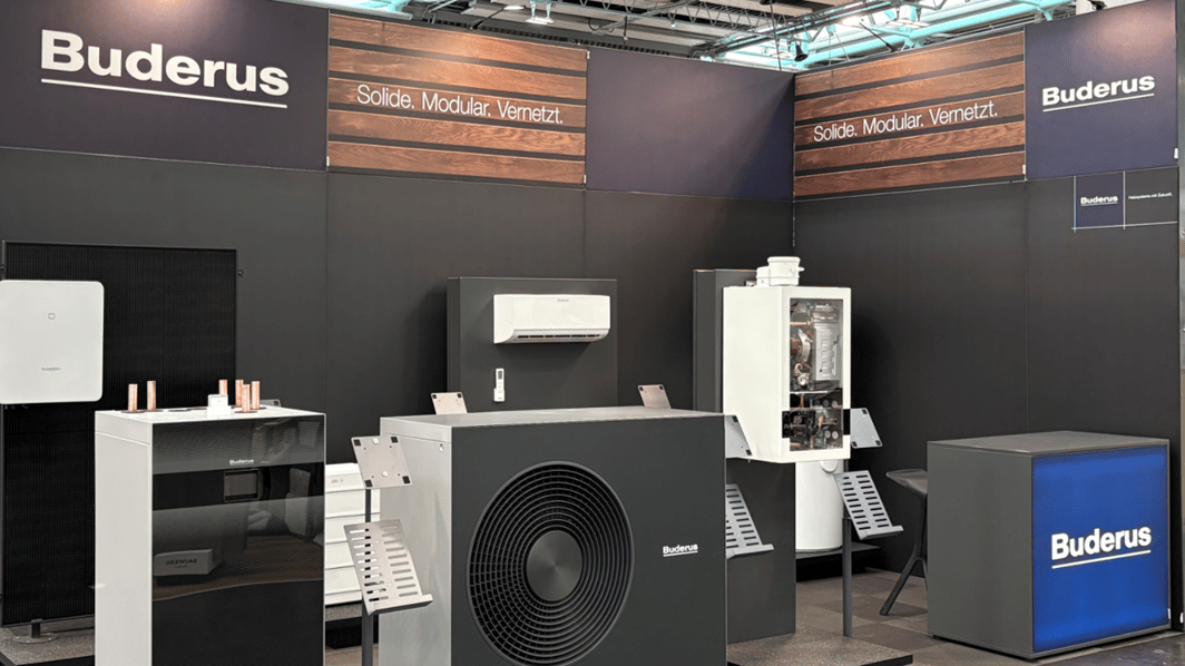 Bosch Thermotechnik - Buderus Südwest @ Haus Bau Energie Sindelfingen 2025 LA_CONCEPT_GmbH Messestand