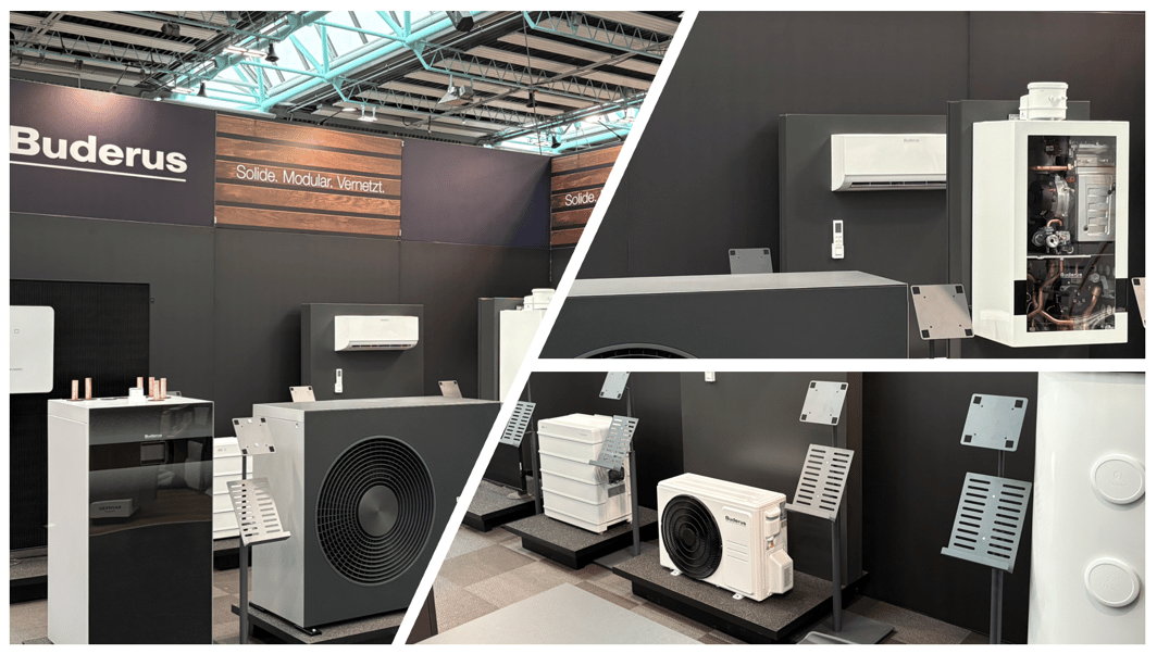Bosch Thermotechnik - Buderus Südwest @ Haus Bau Energie Sindelfingen 2025 Messestände LA_CONCEPT_GmbH_Köln Messestand