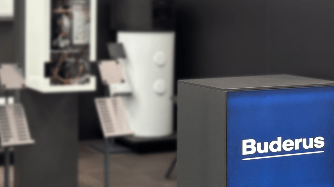 Bosch Thermotechnik - Buderus Südwest @ Haus_Bau_Energie_Sindelfingen_2025 LA-CONCEPT Messestand LA_CONCEPT_GmbH_Köln