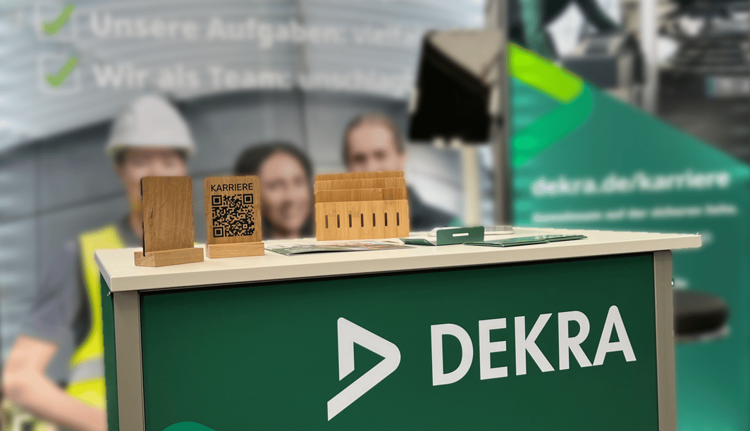 DEKRA mit LUMIN6 Messestand @ Karrierebörse 2025 in Sigmaringen LA_CONCEPT