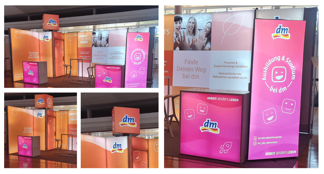 DM Drogerie Markt @ Drogerievocatium Bodensee 2025 - Fachmesse für Ausbildung und Studium in Friedrichshafen LA CONCEPT wirmachenmesse 3